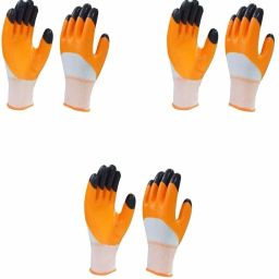 Superior Quality Anti Cut Resistant Reusable Hand Gloves, Cleaning Gloves, Garden Gloves (pack of 3 pair) Gardening Shoulder Glove-13