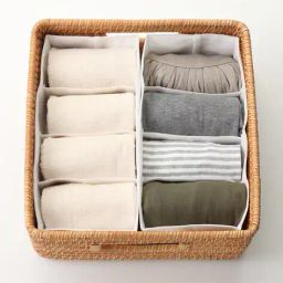 muji Height Adjustable Non-Woven Fabric Separation Case image 3