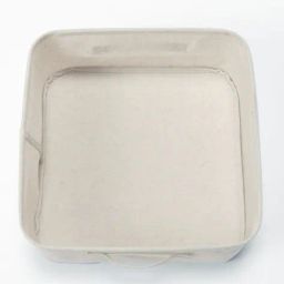 muji Polyester Linen Soft Small Square Box image 3