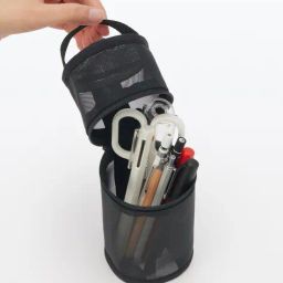 muji Mesh Double Zipper Organizer image 3