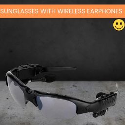 YAROH Bluetooth Sunglasses With Wireless Earphones Attached & Stereo Sound FeatureT186-image-87
