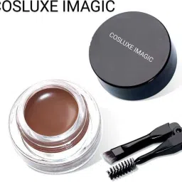 Eyebrow Gel Brow Pomade Set Waterproof,Tinted Brow Cream with Brush,High pigment 4 g-image-1
