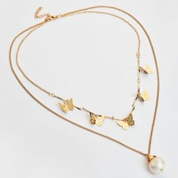 SOHI Gold-Toned & White Gold-Plated Chain image 4