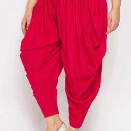 CLORA CREATION PLUS Pleated Dhoti Salwar image 2
