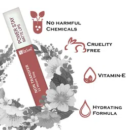ForSure Set of 2 Power Stay Non Transfer 12Hrs Stay Liquid Lipstick 4 ml each - 09 & 21 image 3