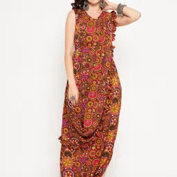 Solid Women With Attached Dupatta Jumpsuit-image-70