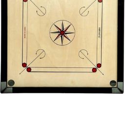 classic Medium Size Carrom Board( 26' Inch with Coins, Striker and Powder 66.04 cm Carrom Board-image-40