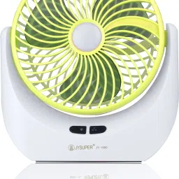 High Speed Rechargeable Table Fan with LED Light, For Kitchen, Office, Home 5 Star 1400 3 Blade Table Fan-image-37
