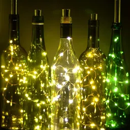 SPARK WORLD Transparent Rice-Shaped String Lights image 2