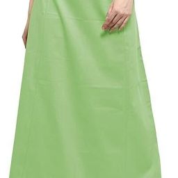 COMPLAYYER Mayur Green Readymade Saree Petticoats(Free Size) Pure Cotton Petticoat-image-4