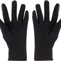 Checkered Winter Men Gloves-image-74