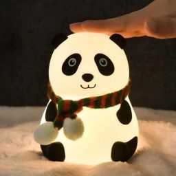 Adorable Panda Night Lamp, 7 Color Changing Lamp| Warm LED Decorative Light Table Lamp-5