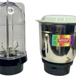Grinder Jar 800 ML With Bullet Juicer Jar 530 ML For Mixer Juicer Jar-picture-44