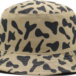 Jamont Unisex Bucket Hat Beach Sun Hat Fishing Hat Reversible Double-Side-Wear-image-9