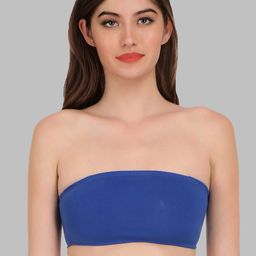 SELFCARE Pack Of 3 Sinker Non Padded Rapid-Dry Cotton Bandeau Bras With Full Coverage image 4