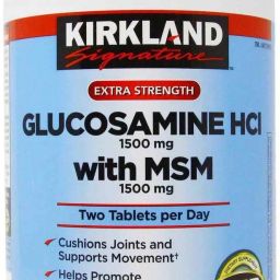 Extra Strength Glucosamine HCI 1500mg, With MSM 1500 mg-15