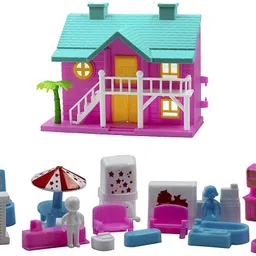 snm97 Dream Funny House Play Set Doll House Set for Boys and Girls_194-picture-20