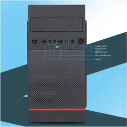 Grand Cell ICE | Core i5 (2nd Gen) [4 Cores, 4 Threads] | AYH INTEL® Core™ i5-2400 Processor (8 GB RAM/INTEL® UHD Graphics/1 TB Hard Disk/256 GB SSD Capacity/Windows 11 Pro/1 GB Graphics Memory) Mini Tower with MS Office-4