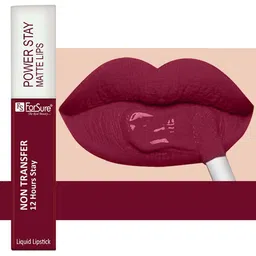 ForSure Set Of 3 Power Stay Matte Non-Transfer Waterproof Liquid Lipstick - 5ml Each image 5