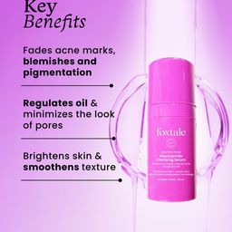 FoxTale Deleted Items Niacinamide Clarifying Serum - 10 ml image 5