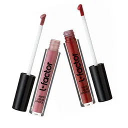 L Factor Cosmetics Set Of 2 Dreamy Lip Vegan Liquid Lipstick - Summer love + Poppys-13