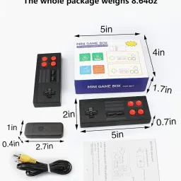 Extreme Mini Game Box HDMI Wireless Classic Portable Gaming Console 500+games_06 Xbox 360 Edition with Game and Upgrades Pack image 5