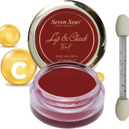 seven seas Lips & Cheek Tint With Enriched With Vitamin C Give You a Soft Natural Glow Fire Brick image 3