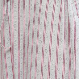 Biba Floral Printed Thread Work A-Line Kurta with Palazzos & Dupatta image 3