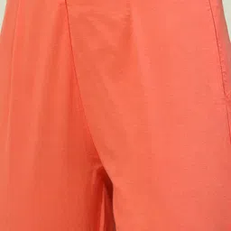 Biba Ethnic Motifs Yoke Design Regular Kurta With Trousers & Dupatta image 3