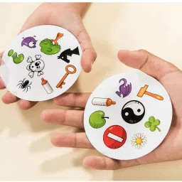 radhey preet Spot it! Dobble Card Game, Design Matching Game, RP1408 image 2