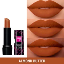 Elle 18 Color Pop Matte Lip Color, B4, Almond Butter, 4.3 g image 2