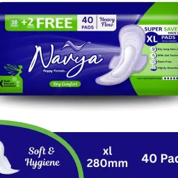 Sanitary Pads Highly Absorbent, Keep Hygiene, Rash Free with (PACK OF 40) Sanitary Pad-image-16