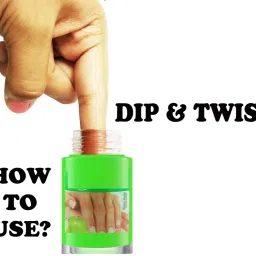 Dip & Twist Instant Nail Polish Remover Green Color-image-44