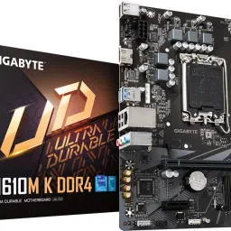 GIGABYTE H610M K DDR4 LGA 1700Socket ATX Intel H610 Chipset DDR4 Motherboard for Desktop image 2