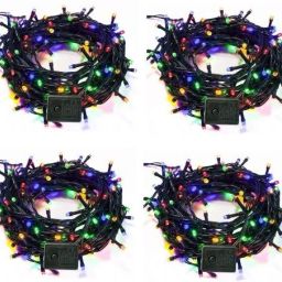 44 LEDs 11.99 m Multicolor Flickering String Rice Lights-image-4