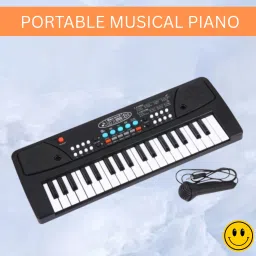 Piano Keyboard with Mic, 37 Keys 8 Tones Portable Electronic Toy For kidsJ438 Piano Keyboard with Mic, 37 Keys 8 Tones Portable Electronic Toy For kidsJ438 Analog Portable Keyboard-picture-17