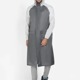 Colorblock Men Raincoat-image-22