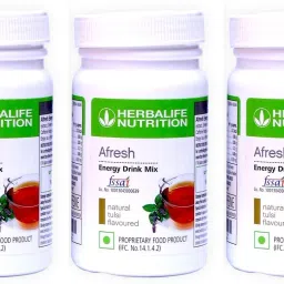 Afresh Energy Drink Mix - Tulsi Flavor Combo Pack Of 3 Energy Drink-image-64