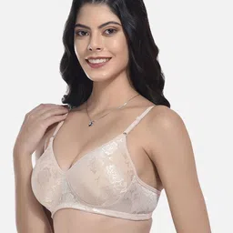 StyFun Self Design Full Coverage Lightly Padded Non-Wired Bra With All Day Comfort image 4