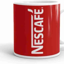 Newcafe red logo coffee mug Ceramic Coffee Mug-26
