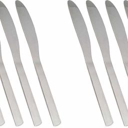 Handicrafts Dessert Butter Knife and Cutlery Knife Set of 12 Piece Stainless Steel Butter Spreader-25