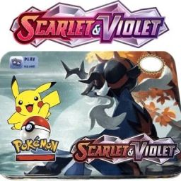 Pokemon Scarlet and Violet Premium cards Tin box - 40 card Set-9
