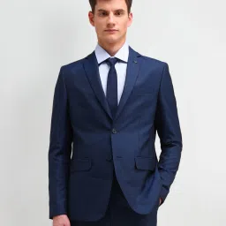 Men 2-piece Self Design Suit-image-50