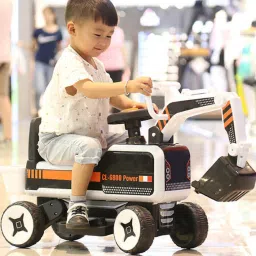 rider Ride on Toy Car for Baby with Backrest And Electric Battery operated & Storage Seat|Swing Car| Ride on Car with Horn Tricycle-14