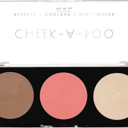 3-in-1 Kit Blusher-Contour-Highlighter Palette 13g-13