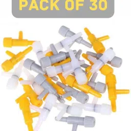 (Pack of 30) Aquarium Air Line Tubing Volume Air Flow Control Valve Aquarium Tool-68
