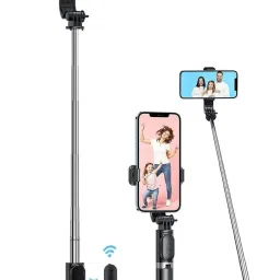 Sconzi Wireless 170cm Selfie Stick with Bluetooth Button Tripod Kit-image-37
