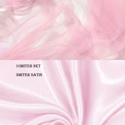 Unstitched Net/Lace Multi-purpose Fabric Self Design-image-13