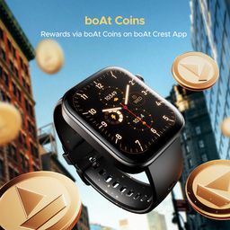 boAt Storm Call 3 Smartwatch with Bluetooth Calling (46.48mm HD Display, IP67 Water Resistant, Active Black Strap) image 4