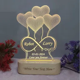 Personalized Gift for Couple 3D illusion Night Lamp-picture-22
